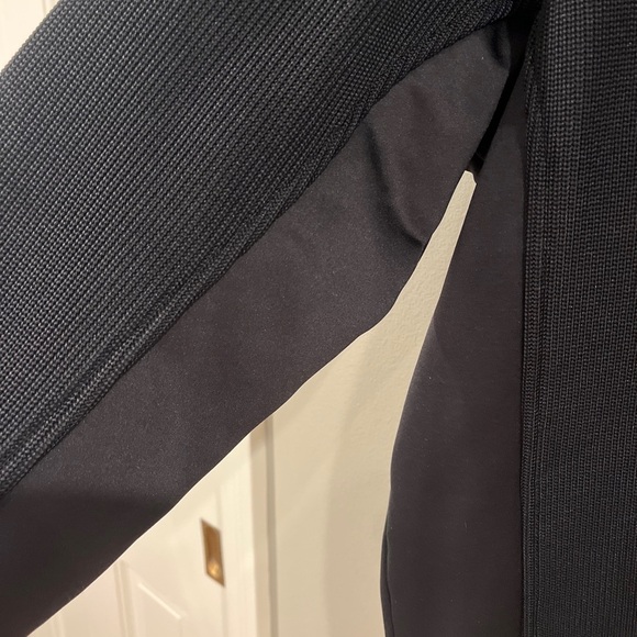 Spyder Sweater Mens Large Long Sleeve 1/4 Zip Neck Black  Winter Casual Jacket - Picture 6 of 7